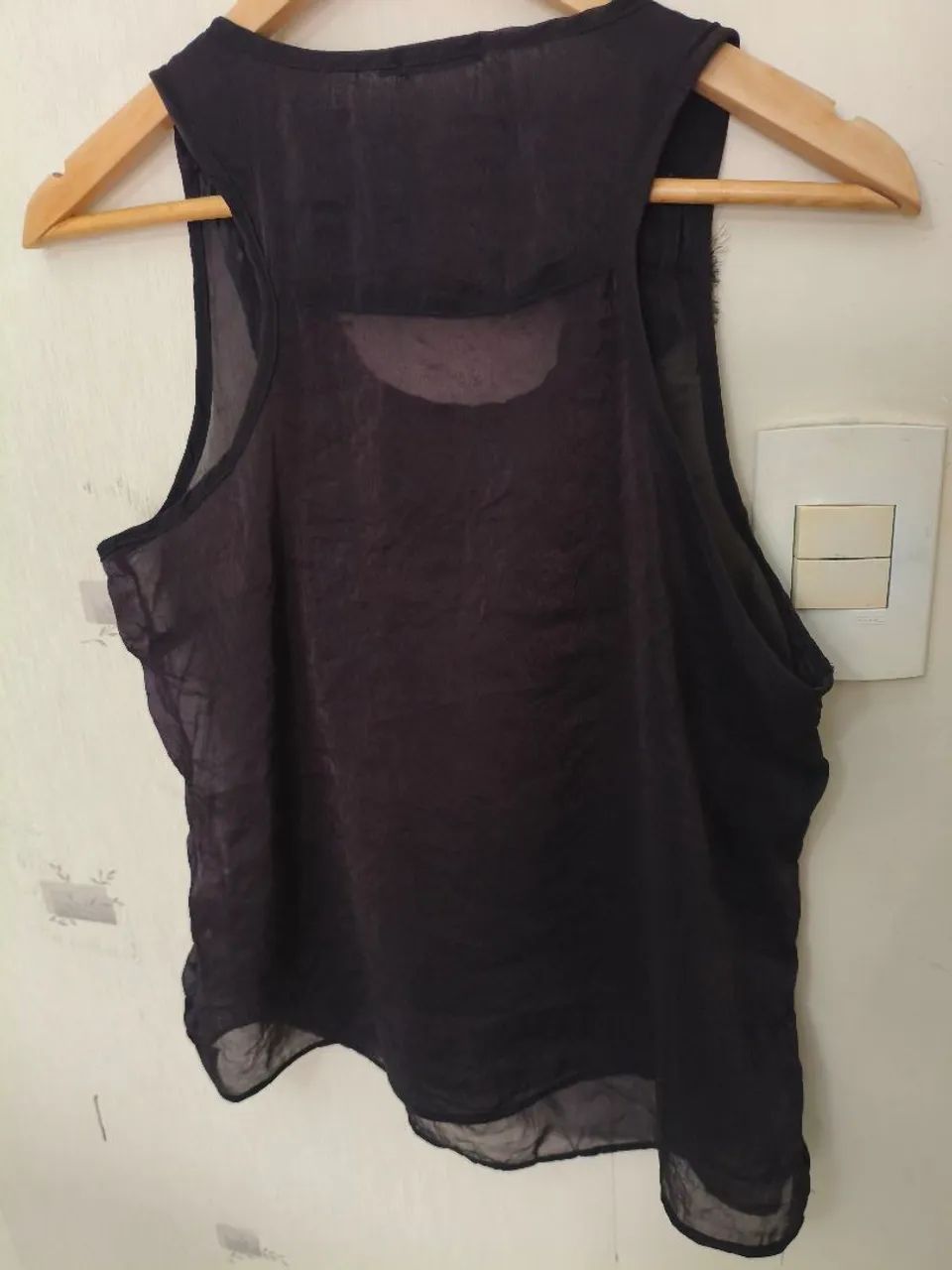 POOL blusa com transparência tam 44 - Foto 4