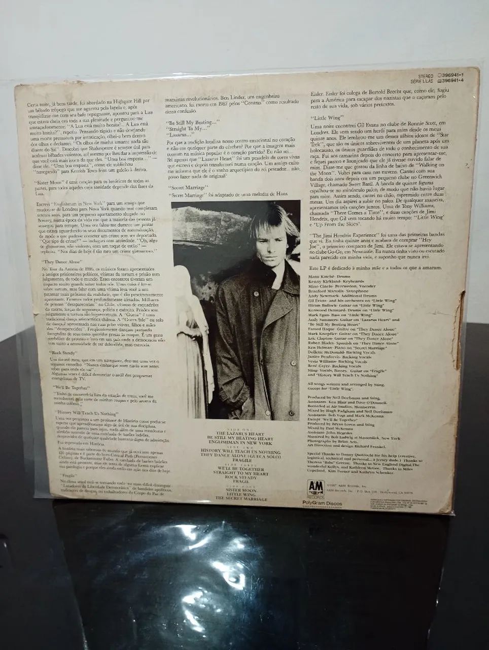 Sting / Nothing Like the Sun / LP - Foto 2