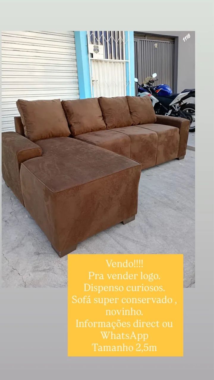 Sofá 4 lugares 