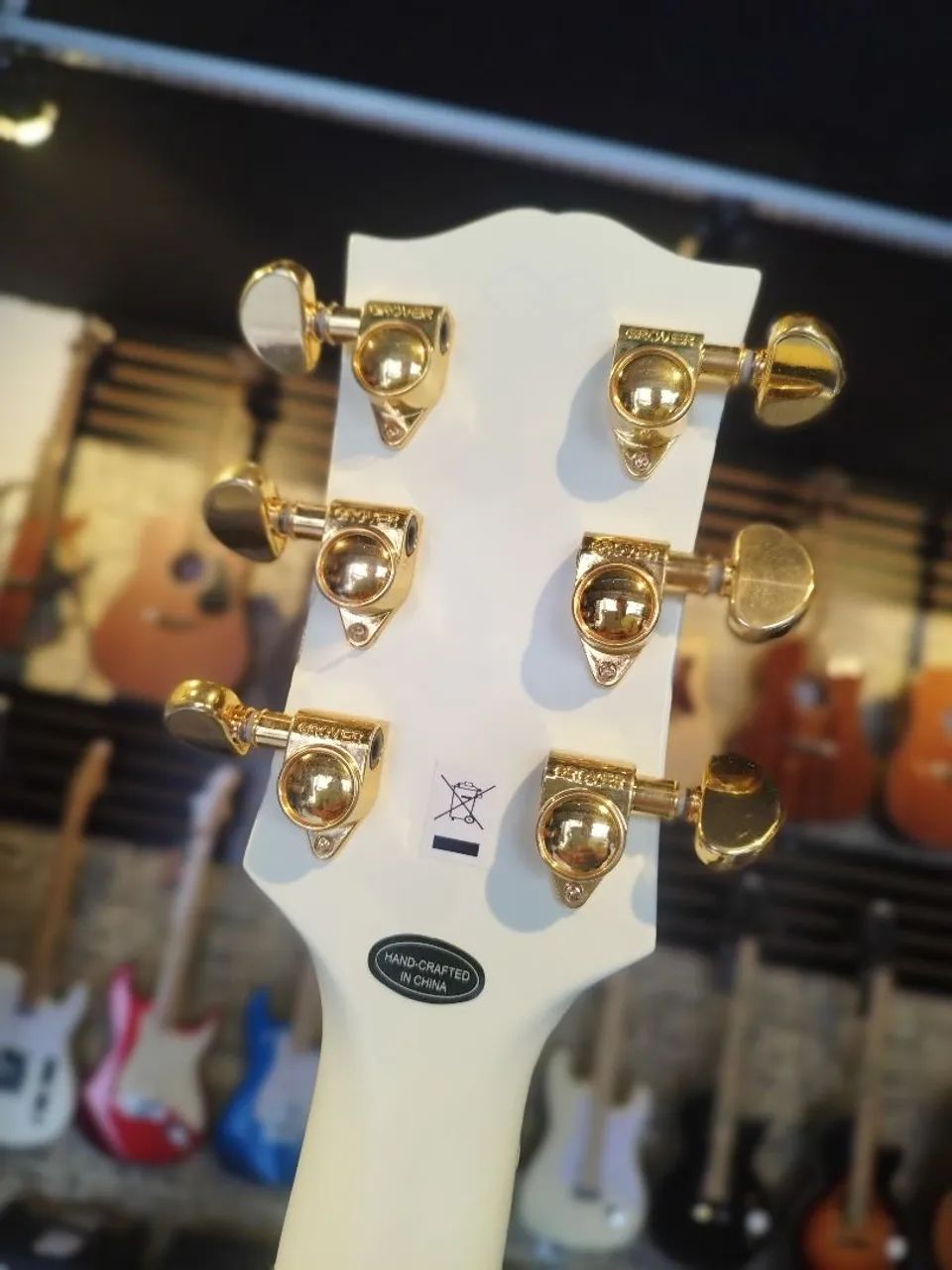 GUITARRA EPIPHONE IGC 1959 ES-355 - CLASSIC WHITE - Instrumentos