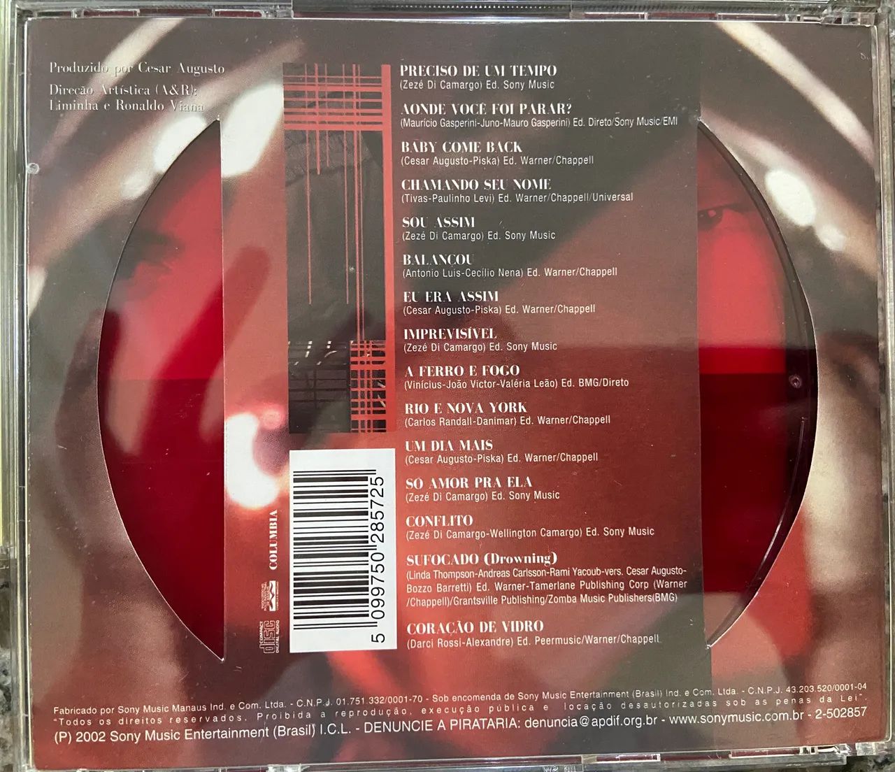 Combo CD?s Zezé di Camargo e Luciano  - Foto 4