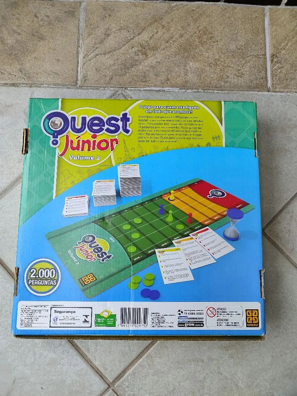 Jogo tabuleiro Quest Junior - Foto 2