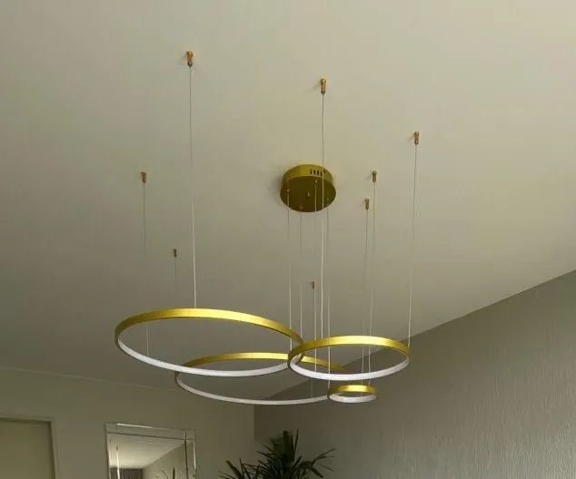 Luminária de Teto com Quatro Aros - Foto 3