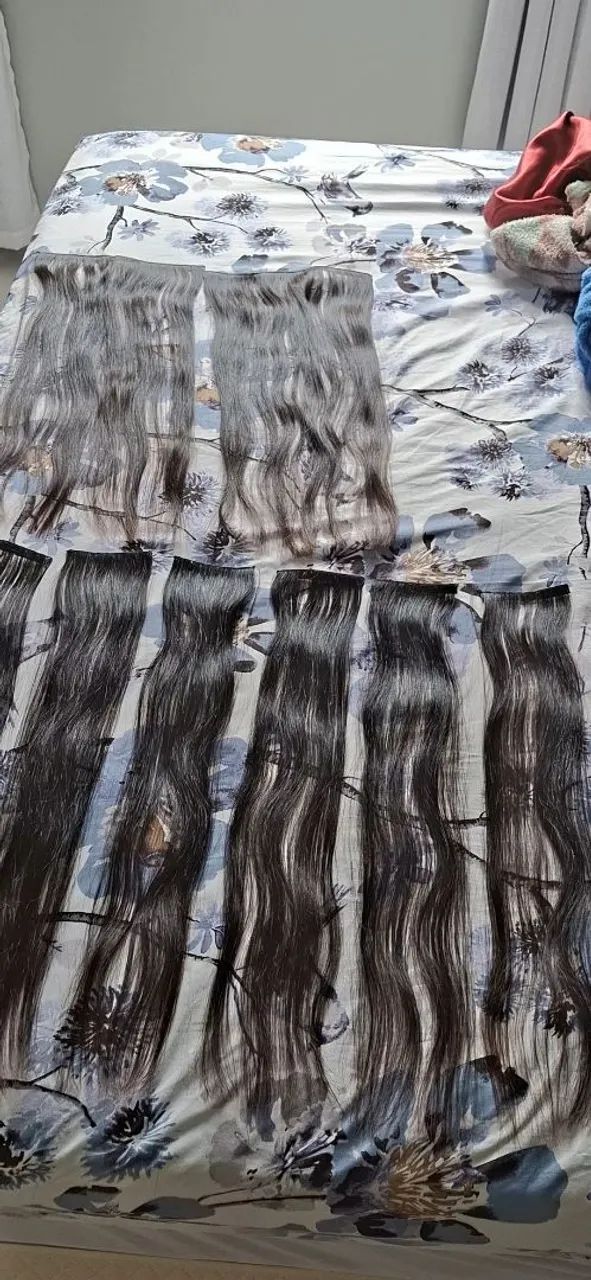 Mega Hair Liso 60 cm - Castanho - Foto 5