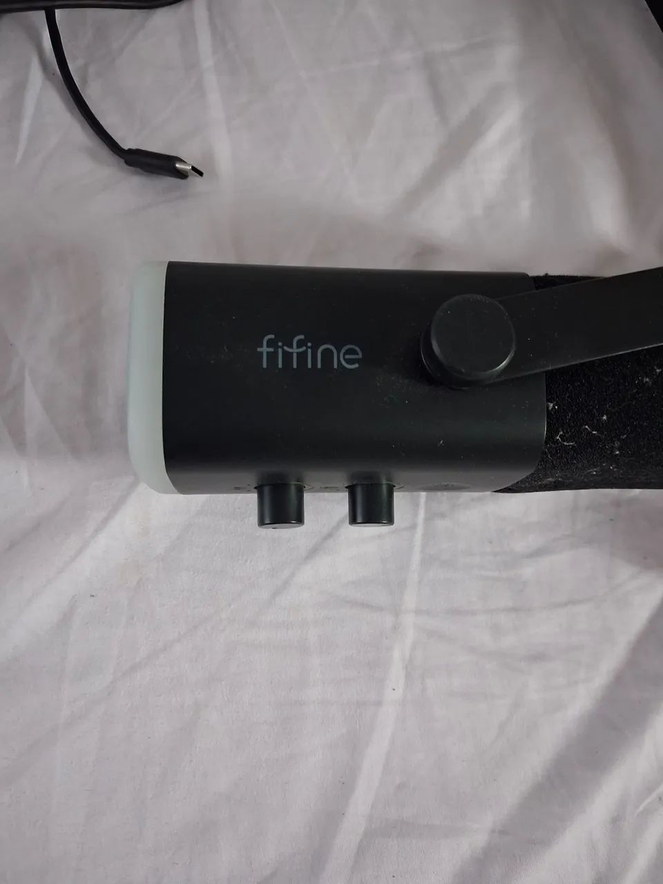 Microfone Fifne AM8 impecável  - Foto 3