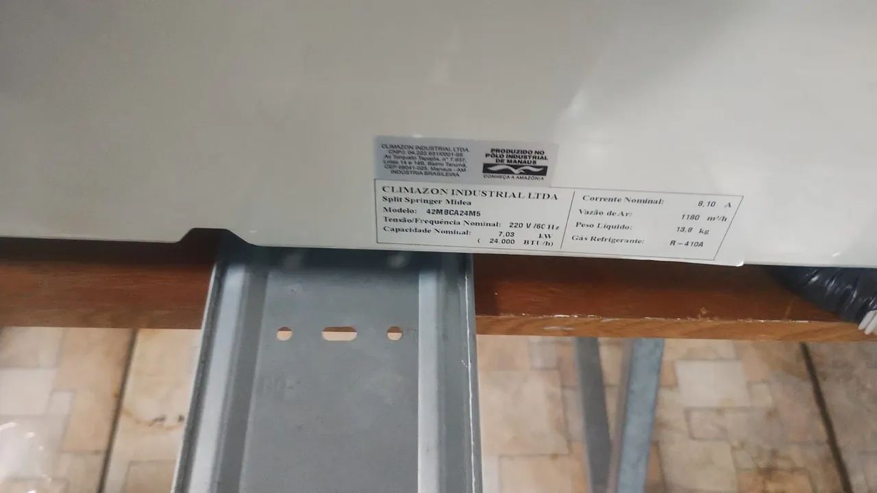 Evaporadora Midea 24k btus - Foto 2