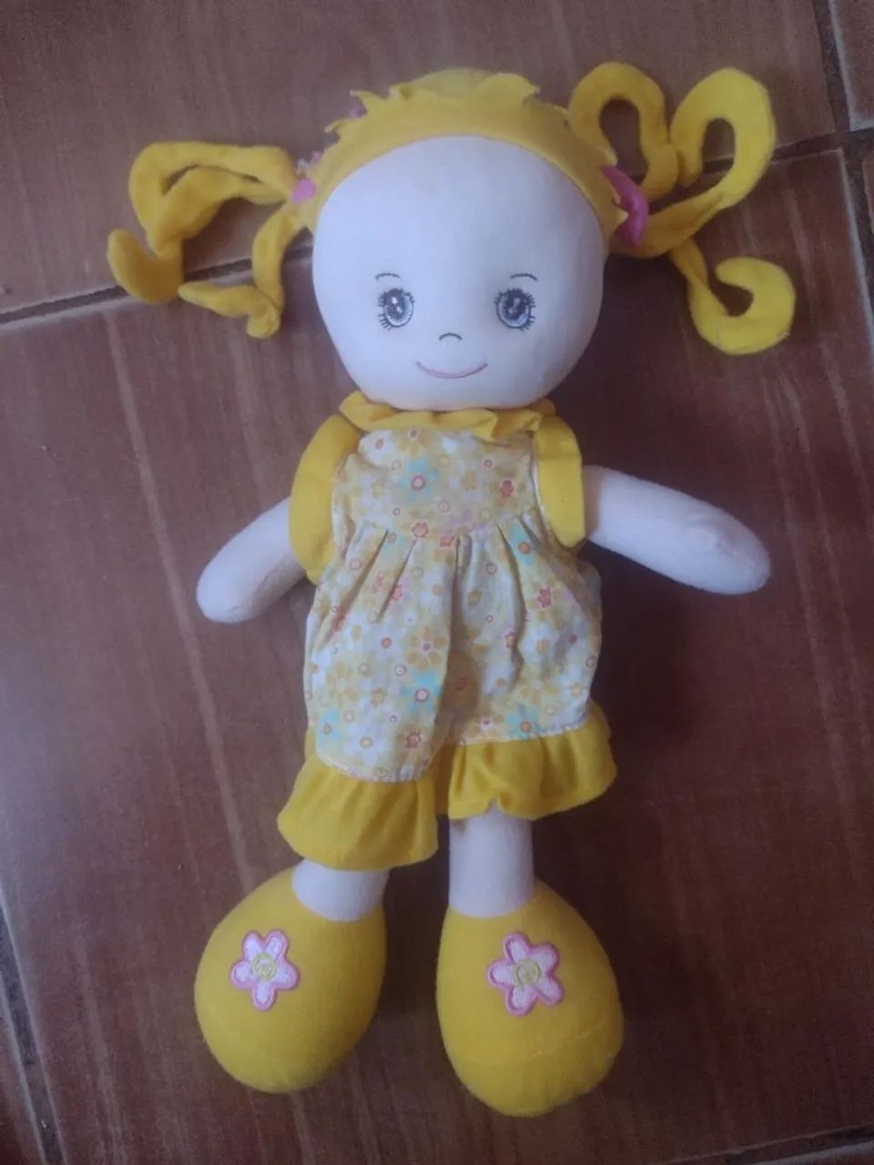 2 bonecas de pano Phi Phi Toys