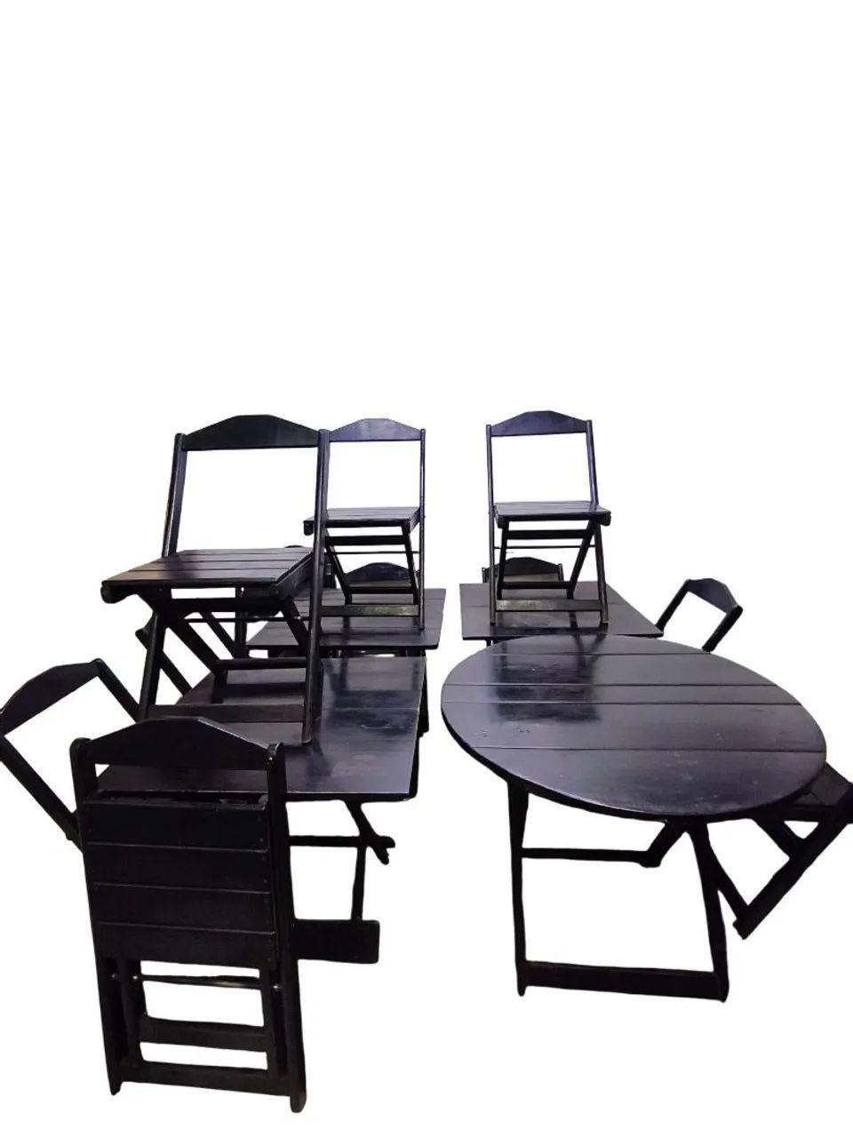 Jogos de mesa em madeira dobrável 