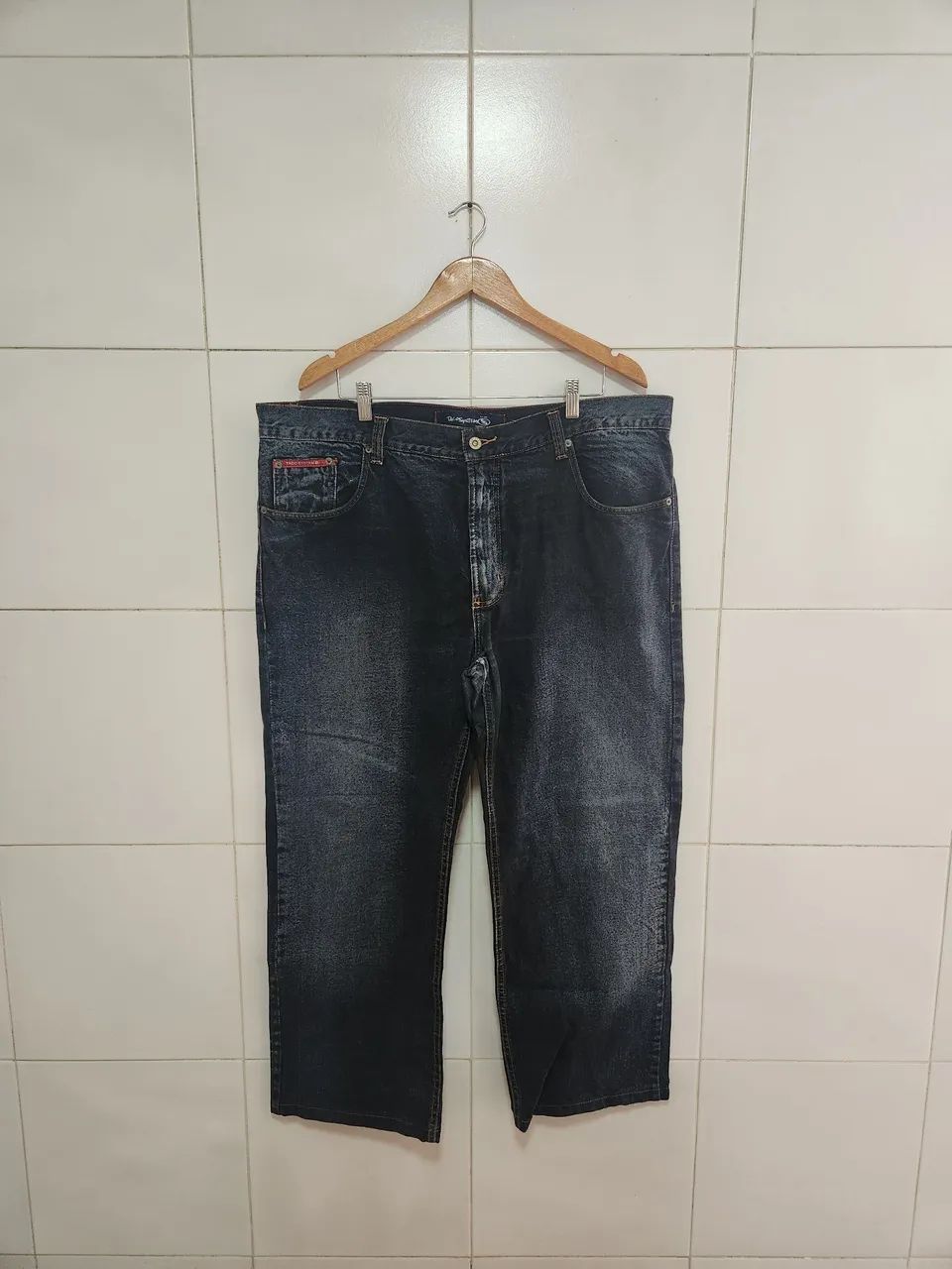 Calca jeans escura taco 50