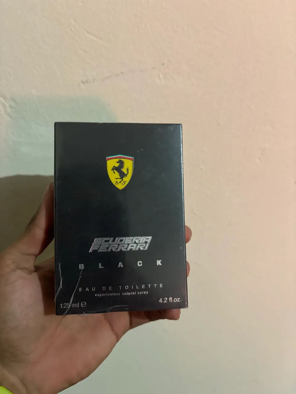 PERFUME ORIGINAL FERRARI BLACK - 125 ML 
