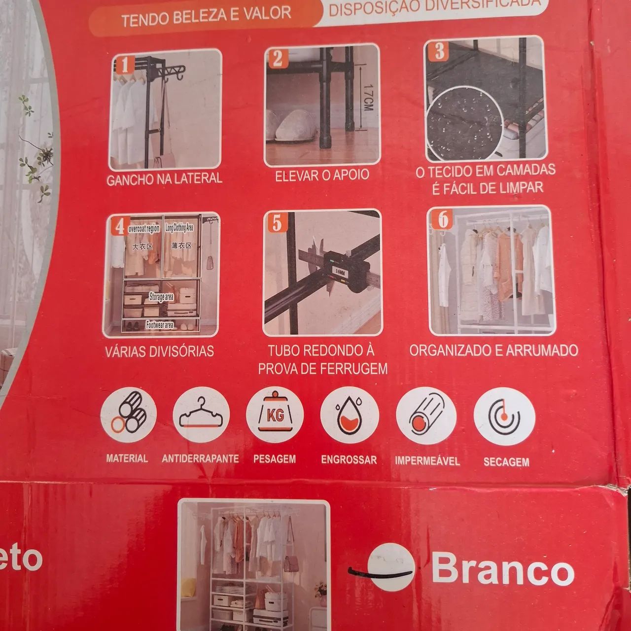 2 Armários abertos brancos - Foto 2