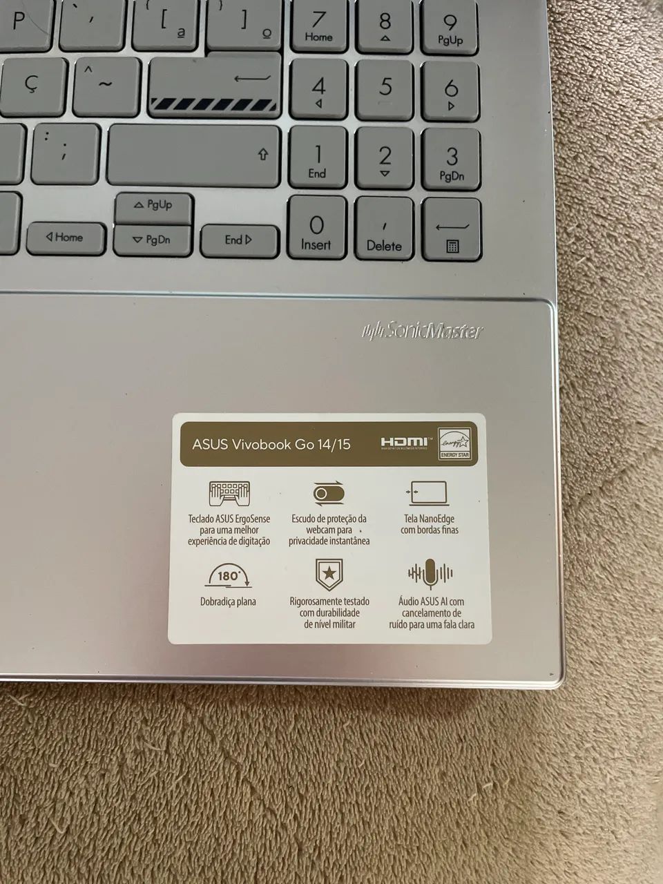 Notebook Asus Vivobook Go 15 EM PERFEITO ESTADO - Foto 4