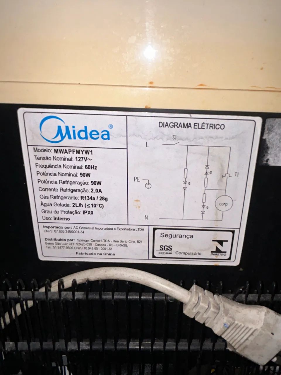 Bebedouro 110v midea  - Foto 3