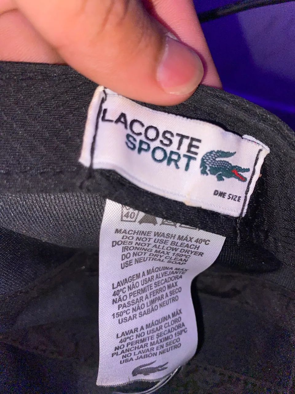     Boné Lacoste Sport Duas Faixas ? - Foto 4