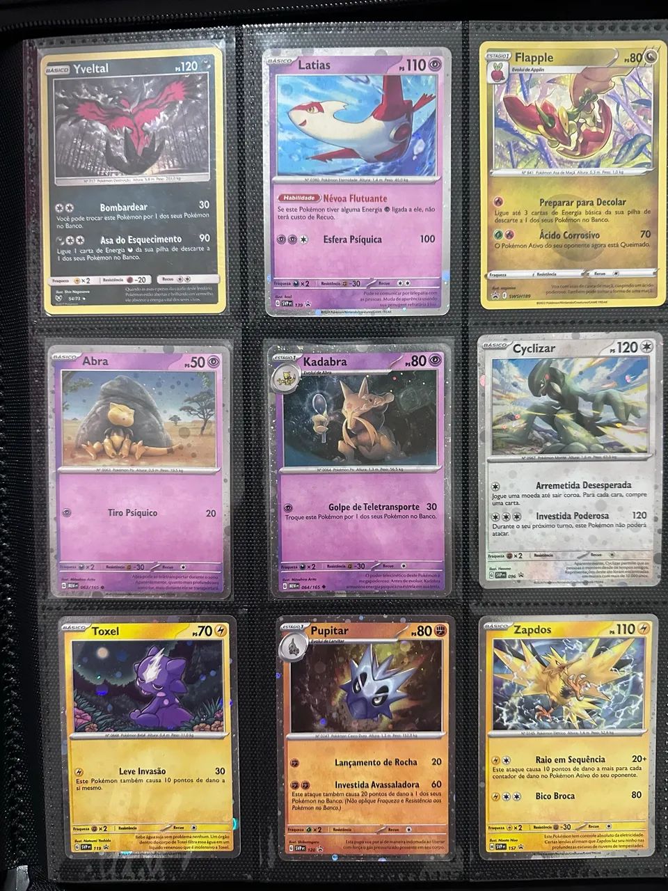 Lote Pokémon tcg, todas NM antigas e novas 