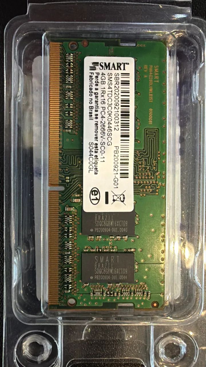 Memória ddr4 4gb Smart original - Foto 3