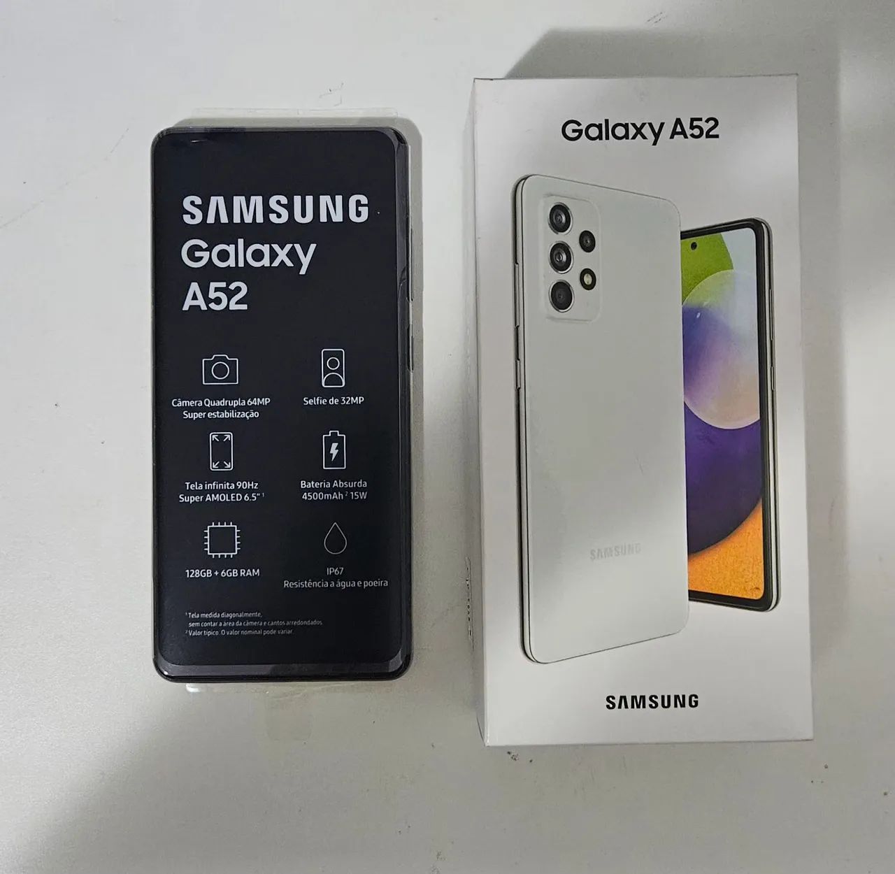 Galaxy A52 DEFEITO