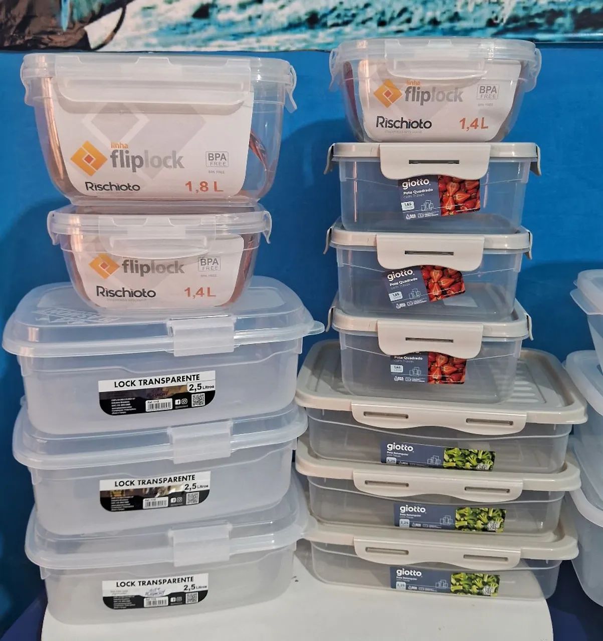 Kit com 3 potes  - Foto 3