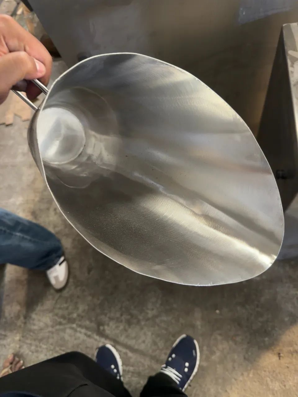 pá dosadora industrial de inox - Foto 2