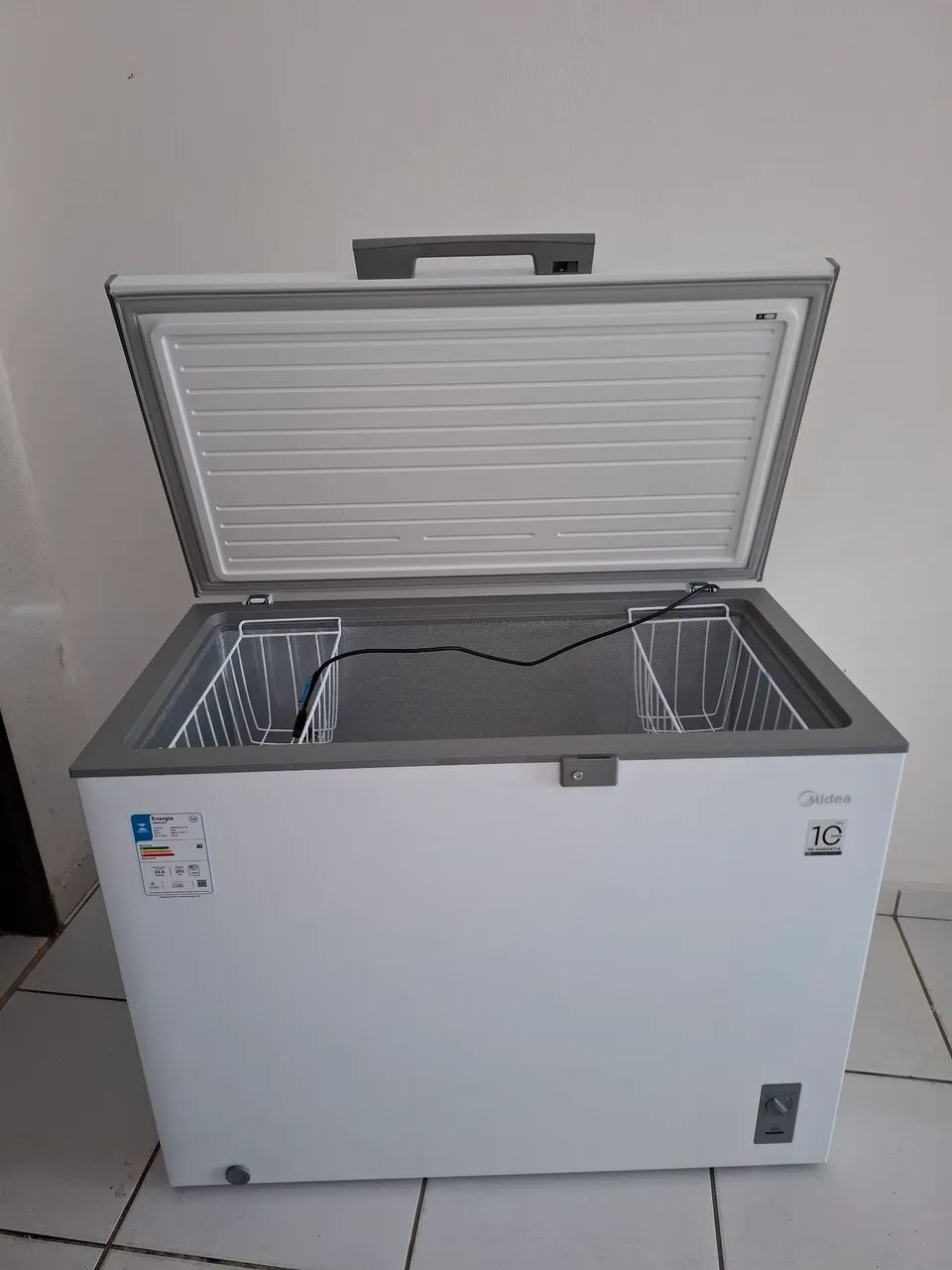 Freezer horizontal midea 293 lts nova - Foto 2