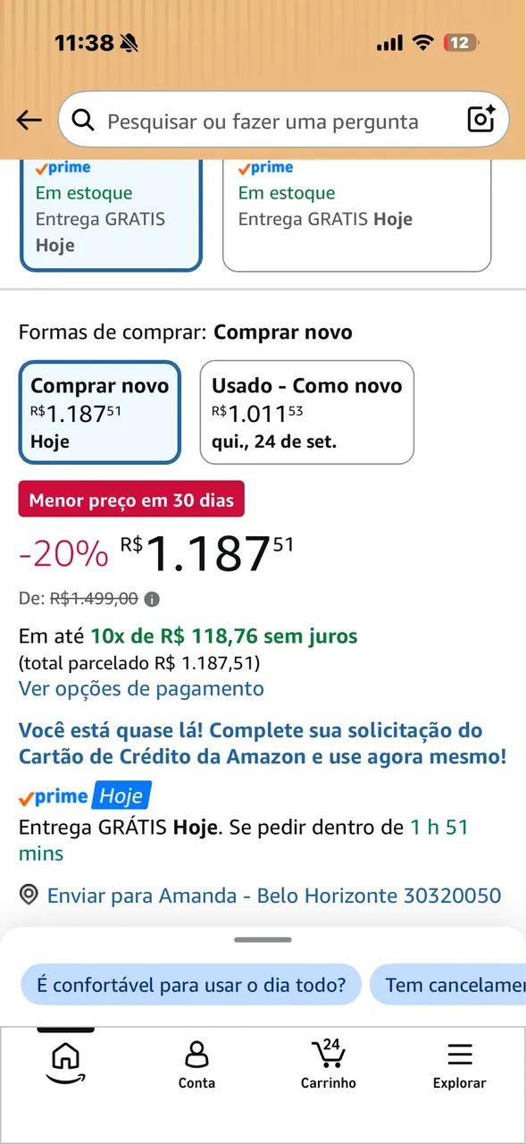 Air Pods 4 em perfeito estado  - Foto 3
