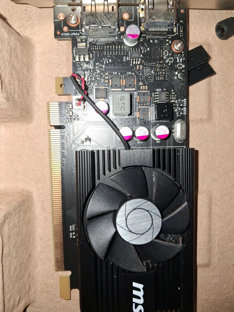 Placa de vídeo geforce nvidia Gt1030 2g - Foto 2