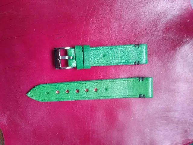 Pulseiras artesanais de couro - Foto 5