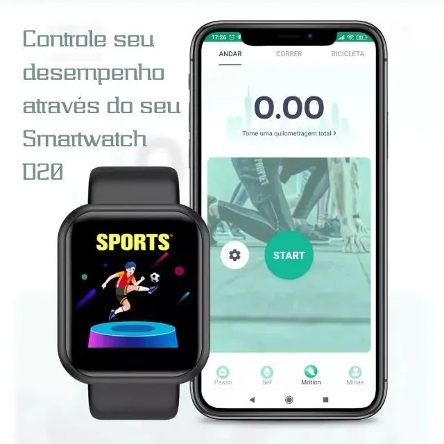 smartwatch D20 - Foto 3
