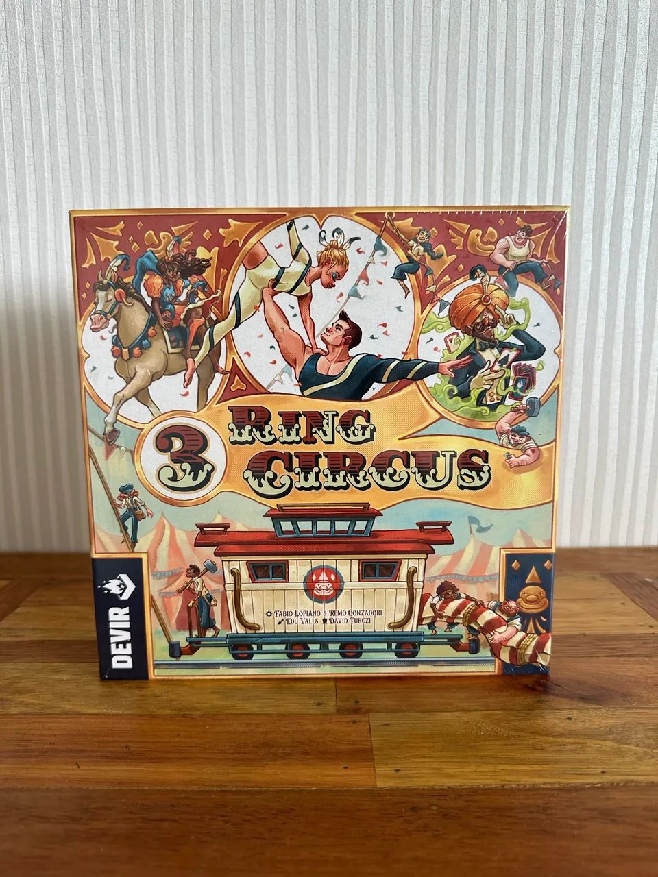 3 Ring Circus Jogo de Tabuleiro lacrado 