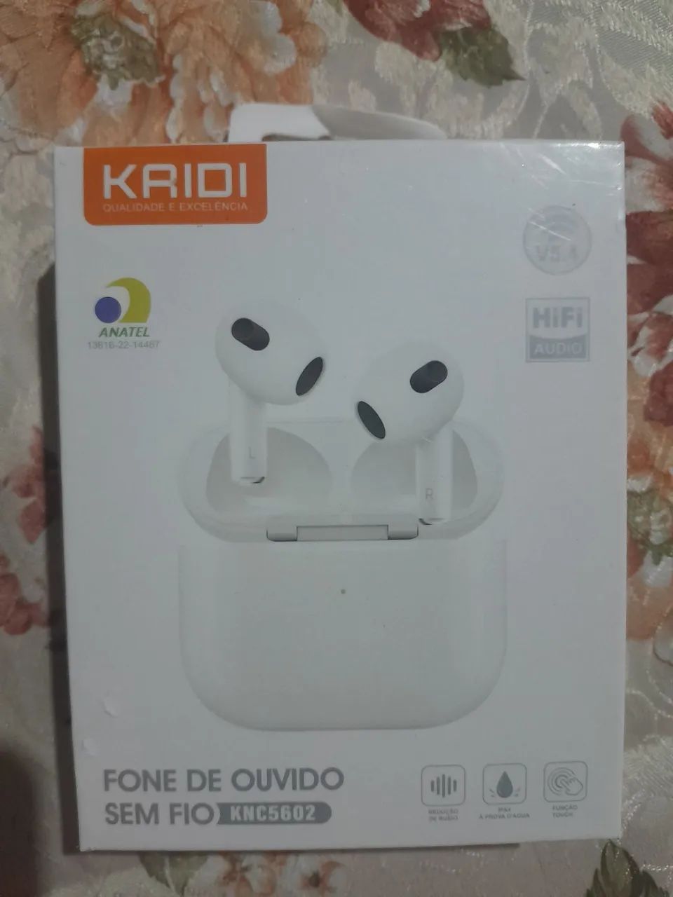 Fone de ouvido Bluetooth sem fio