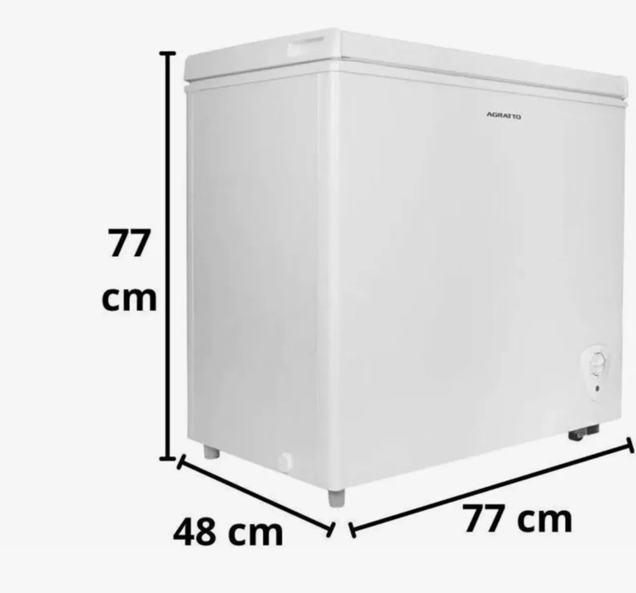 Freezer horizontal 132ltrs agratto - Foto 4