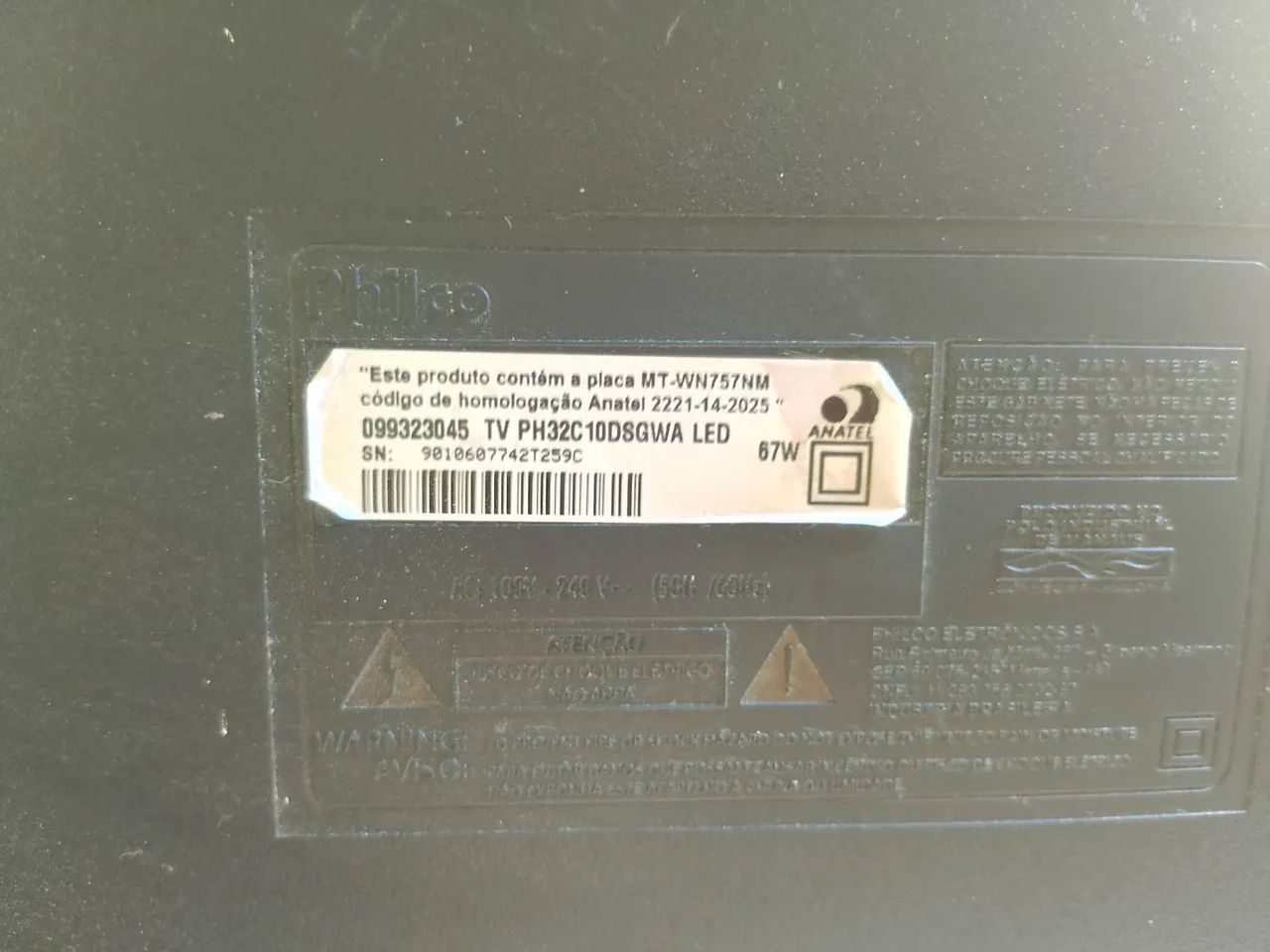 Smart TV Led 32 Philco C/Defeito  - Foto 2