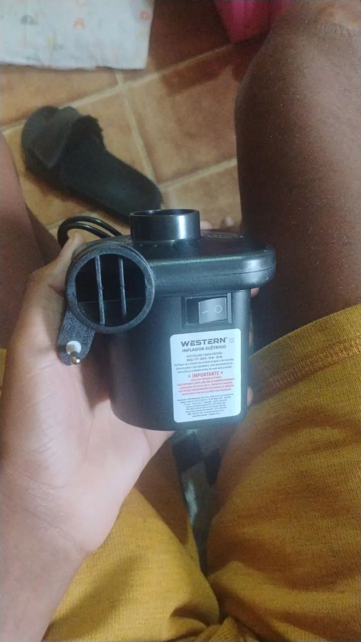 Inflador elétrico  - Foto 3