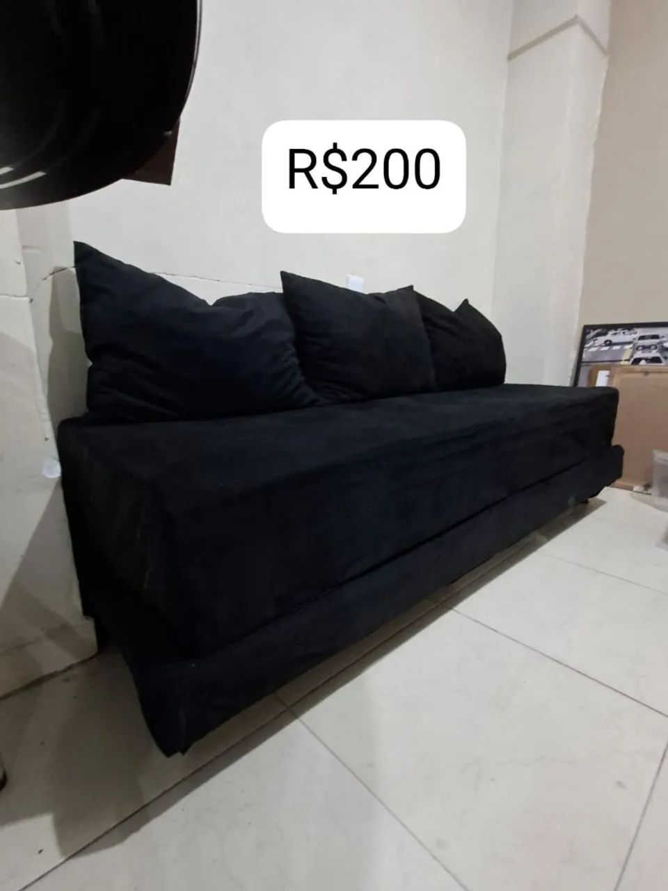 Sofá de 03 lugares Bicama 
