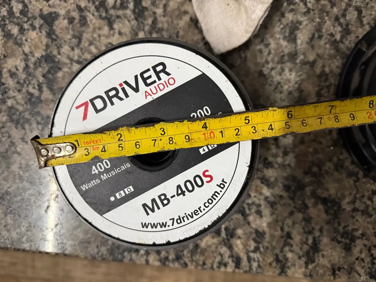 Par Wooter 6 Polegadas Mb 400 S 400w 7 Driver 4 Ohms - Foto 4