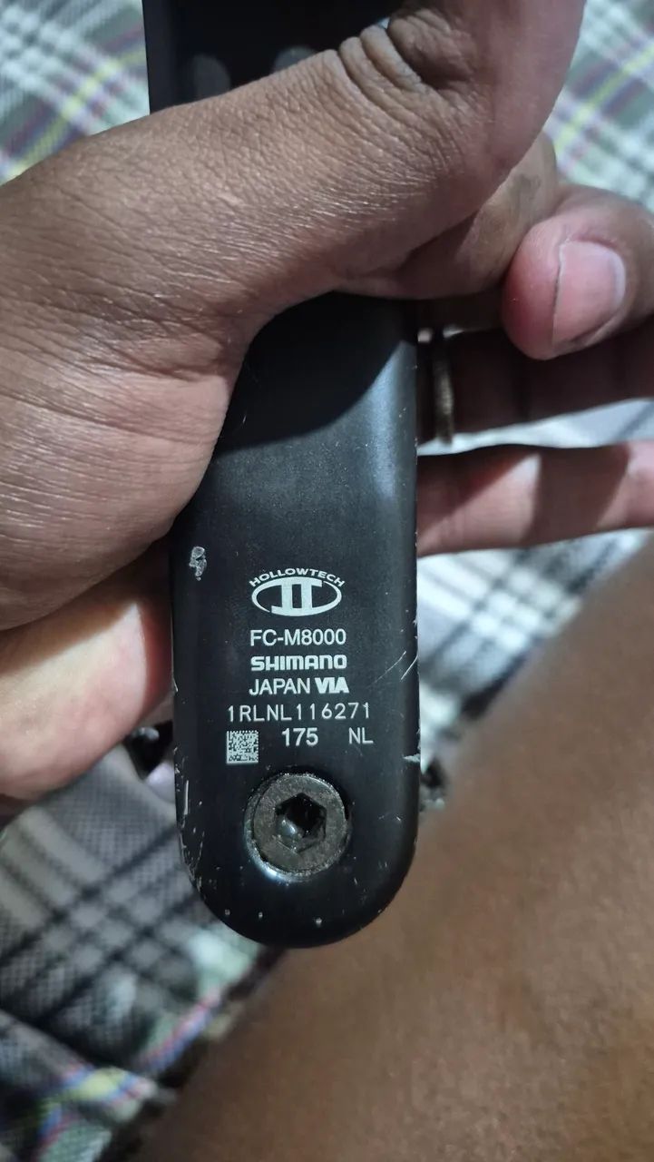 Pé de vela XT e pedal Shimano - Foto 3