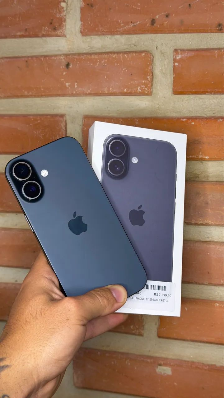 IPHONE 17 256GB - MUITO NOVO 