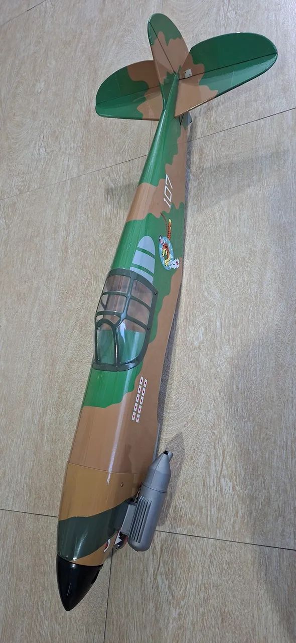 Aeromodelo Spitfire Motor OS 32 Fx Zeroo - Foto 5