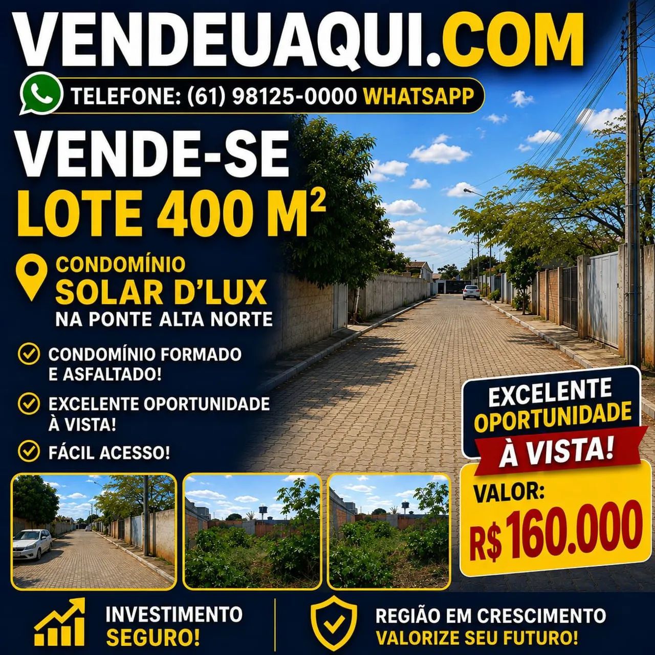Solar D'Lux Ponte Alta, Oportunidade!