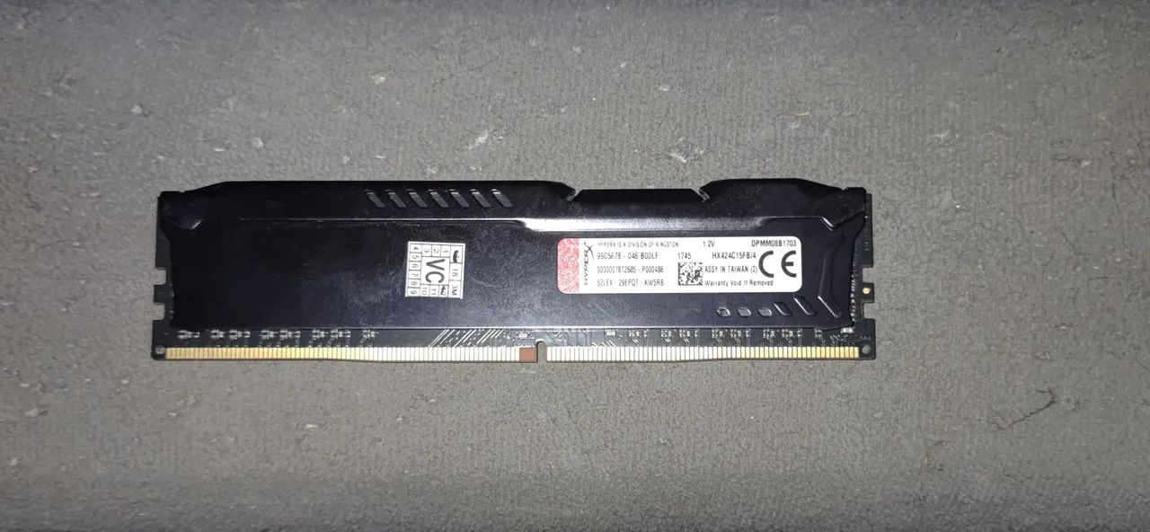 HyperX 4GB 2400Mhz - Foto 2
