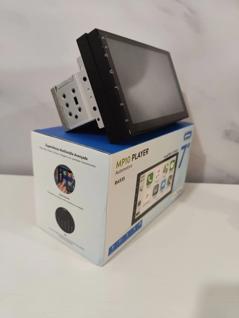 Multimídia para Carro 7 polegadas 1din Universal Carplay Android auto Bluetooth  - Foto 3