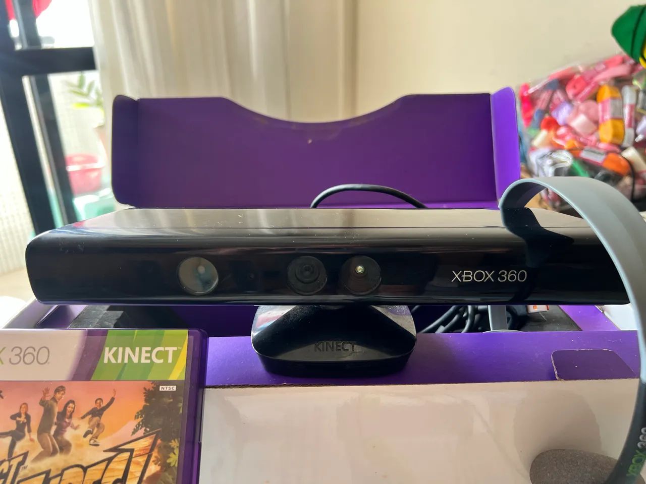 Kinect Xbox 360 + Jogo Kinect Adventures + Headset - Foto 2