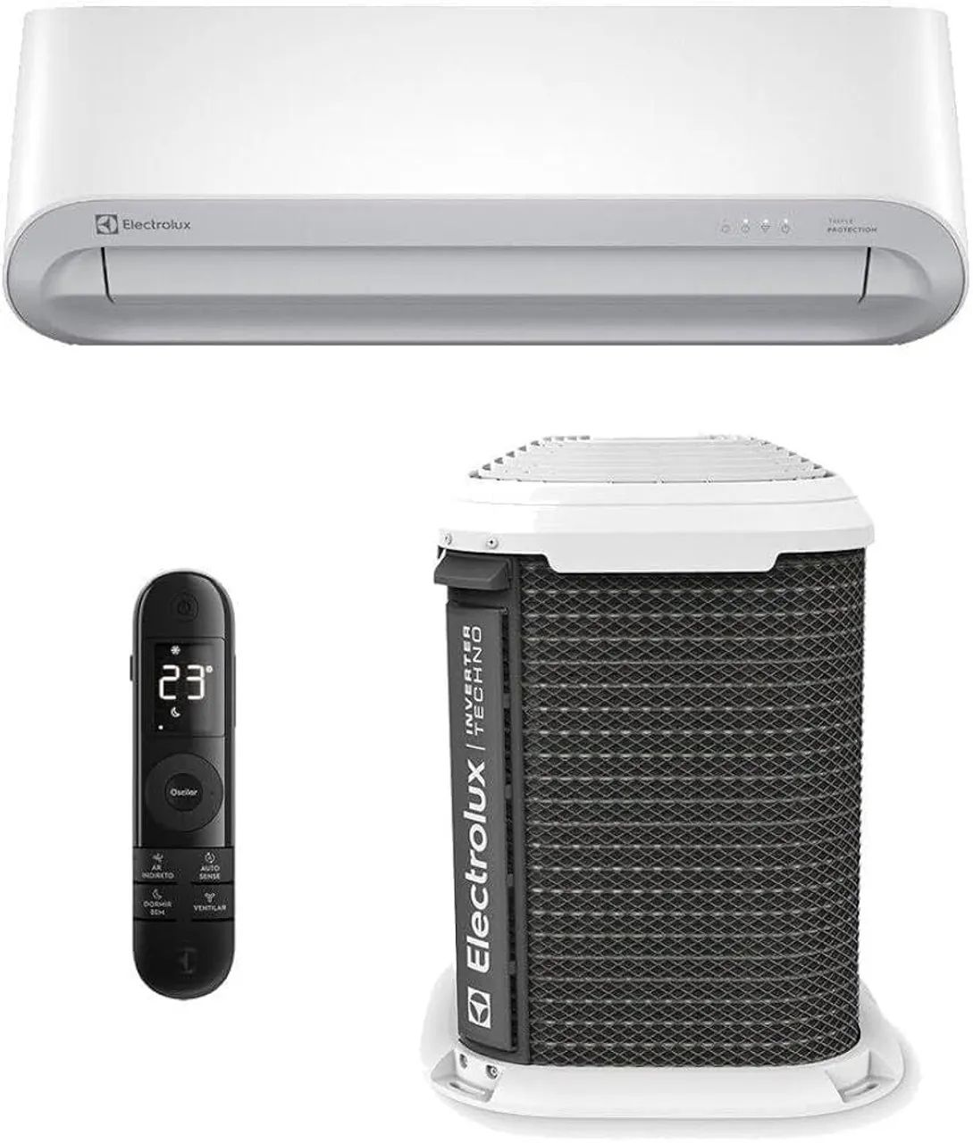 Ar condicionado de 9 mil BTUs Eletrolux 