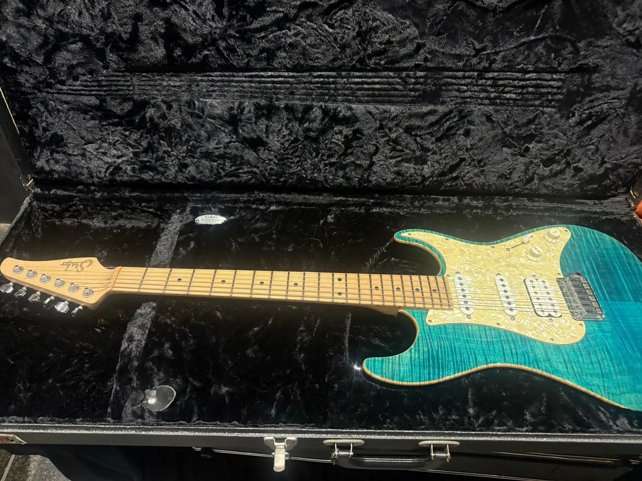 Guitarra Suhr standard Pro Bahama blue (27 troca )