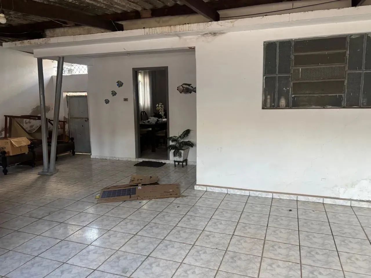 Casa de esquina com duas casas - Vila Santo Afonso