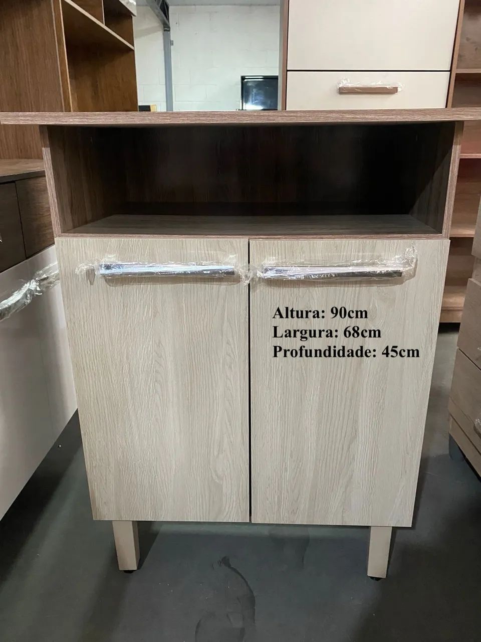 Balcão de cozinha microondas - entrego 