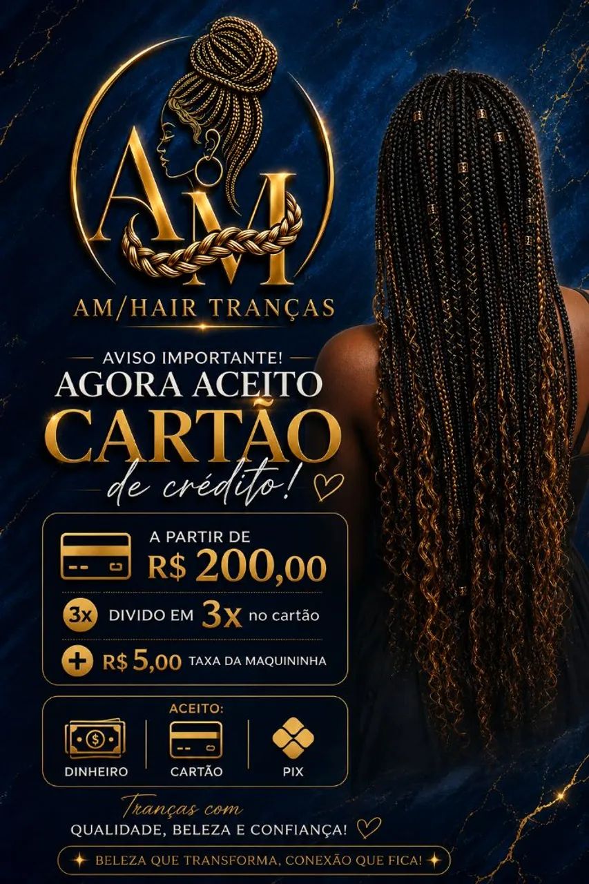 AM/HAIR TRANÇAS  - Foto 2