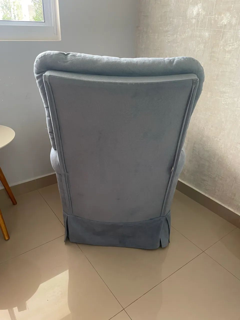Nursing Chair with Rocking Function and Footstool456503364116828162