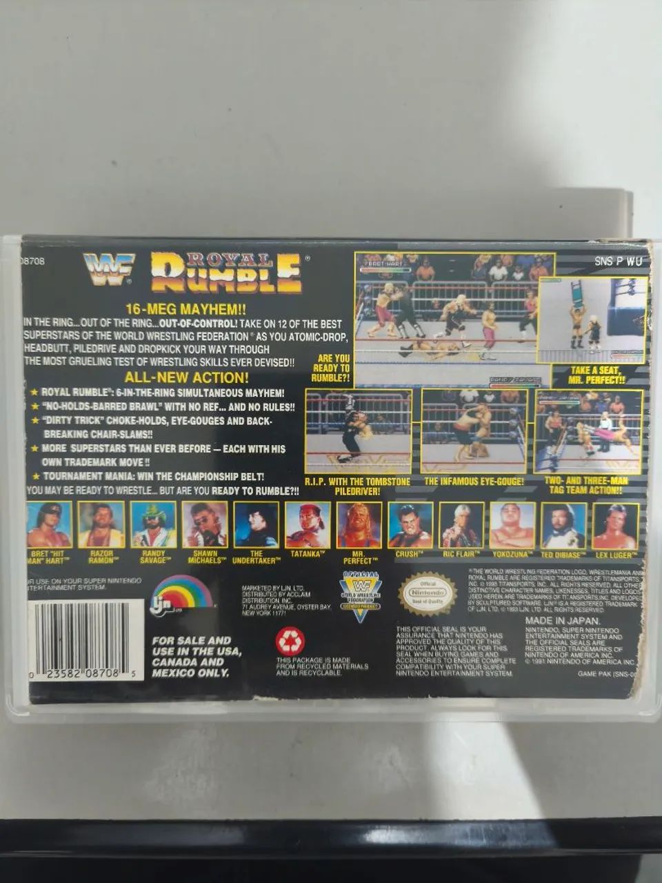 Wwf Royal Rumble SNES ( original completo ) - Foto 2