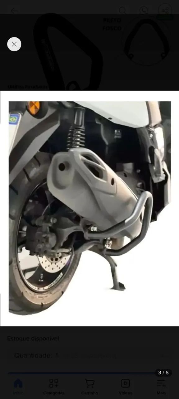 Protetor de Cano PCX e ADV - Foto 4